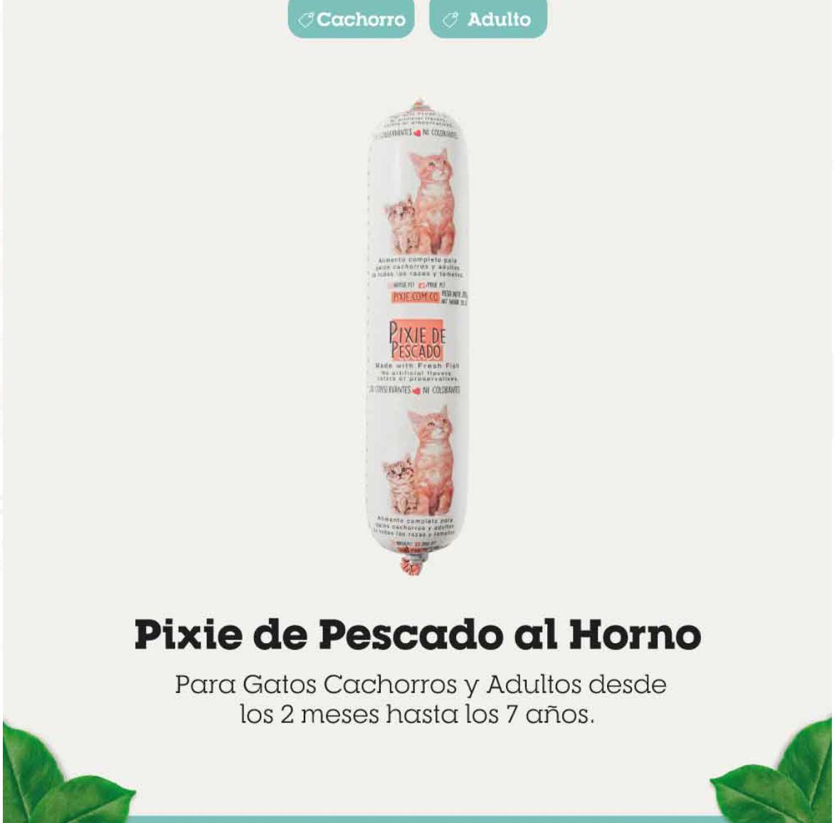 PIXIE DE PESCADO AL HORNO 200g