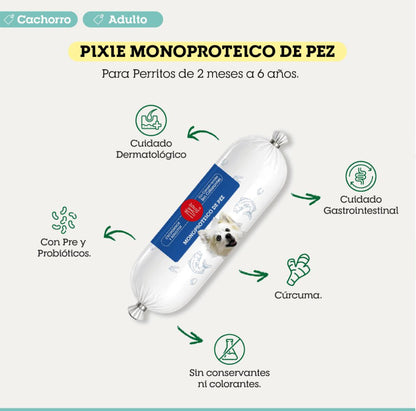 PIXIE MONOPTROTEICO DE PEZ 500g