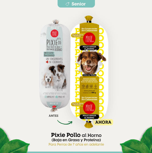 PIXIE POLLO SENIOR 500g