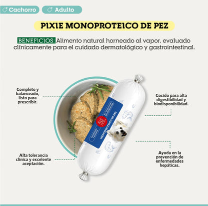 PIXIE MONOPTROTEICO DE PEZ 500g
