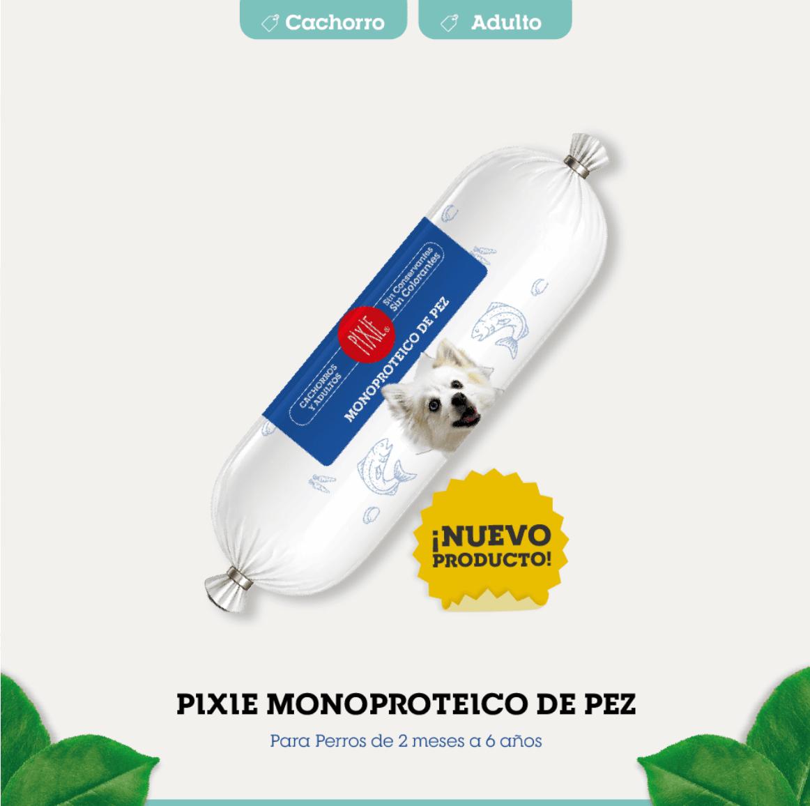 PIXIE MONOPTROTEICO DE PEZ 500g