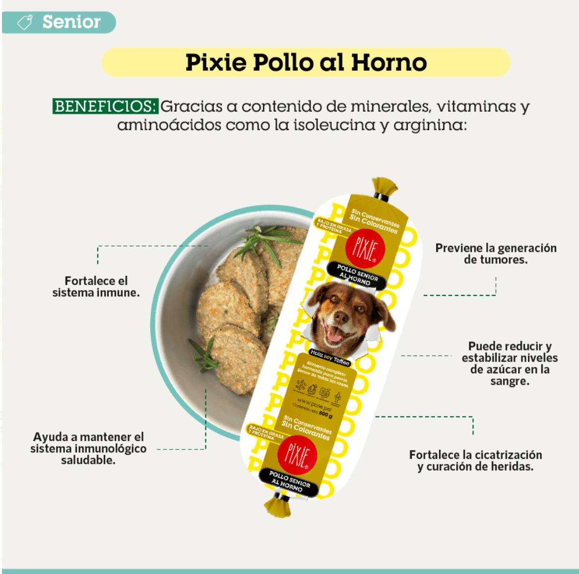 PIXIE POLLO SENIOR 500g
