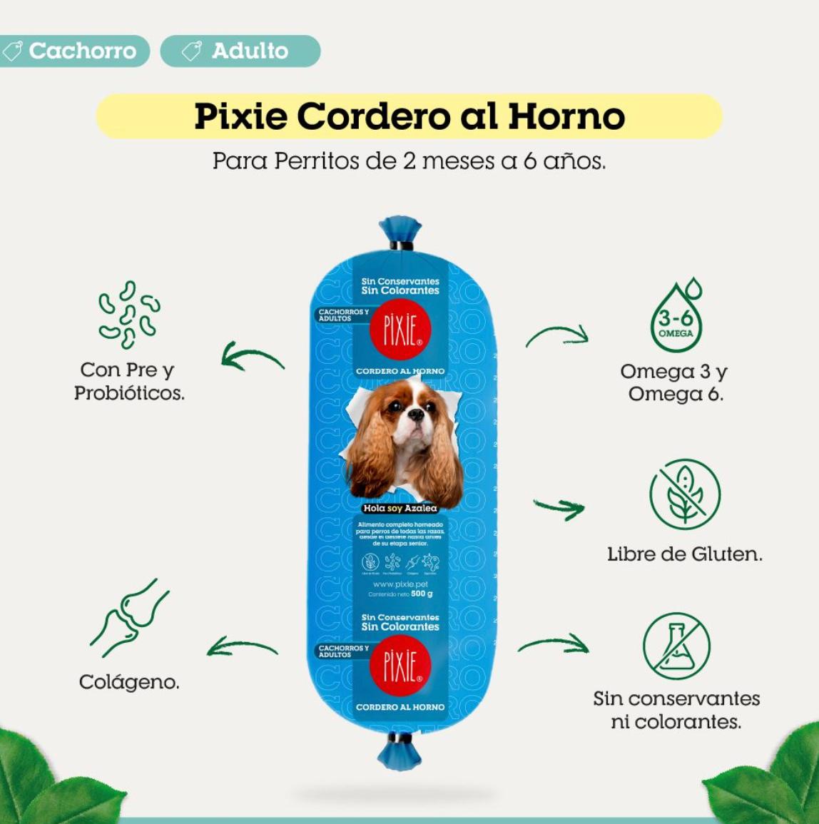 PIXIE CORDERO AL HORNO 500g