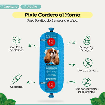 PIXIE CORDERO AL HORNO 500g