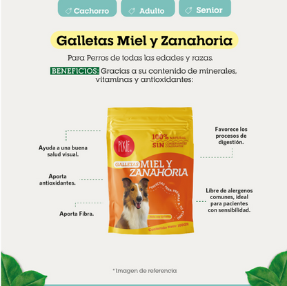 GALLETAS DE MIEL Y ZANAHORIA