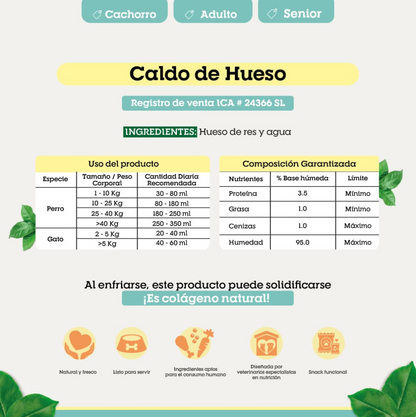 CALDO DE HUESO