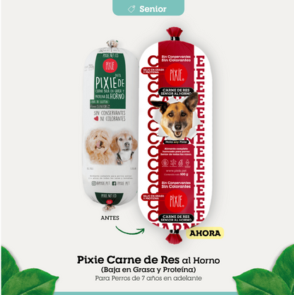 PIXIE DE CARNE SENIOR 500gr